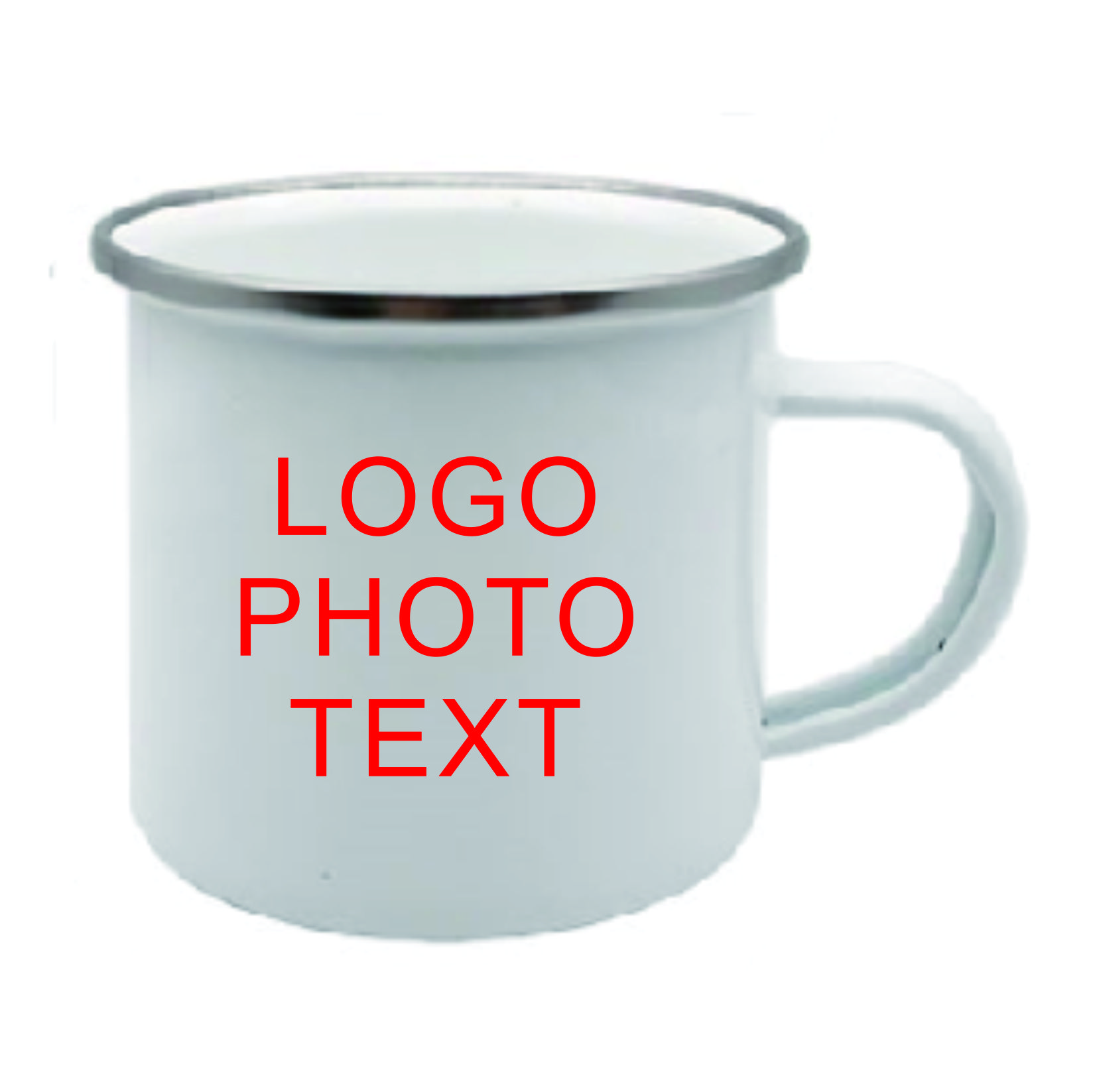 350ML Enamel Coffee Mug DIY LO - Coffee Tea Name ulasan dan harga
