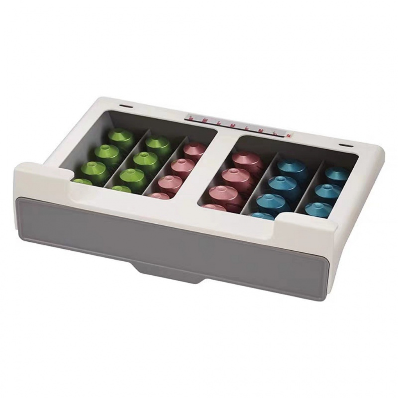 Capsule Coffee Tea Bag Storage - Coffee Tea Drawer Organizer ulasan dan harga