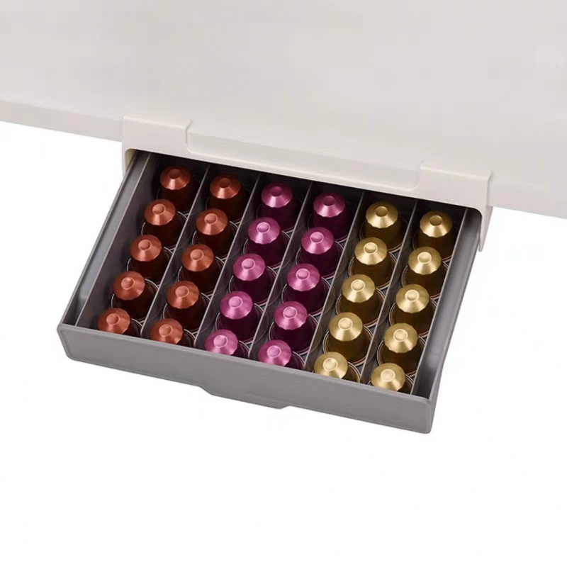 Capsule Coffee Tea Bag Storage - Coffee Tea Drawer Organizer ulasan dan harga