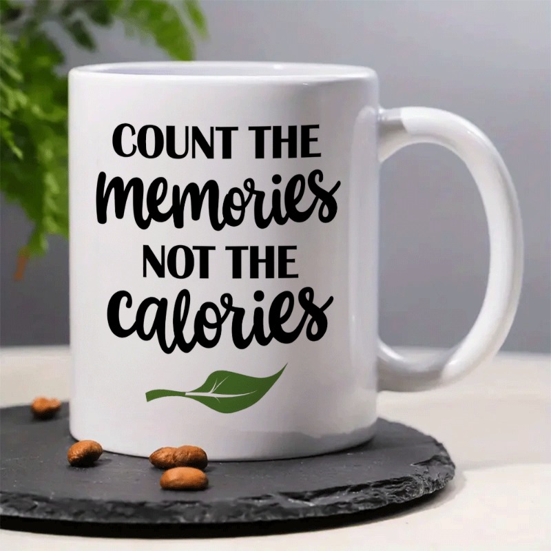 1 Large 11oz White Ceramic Cof - Coffee Tea Weight Loss ulasan dan harga