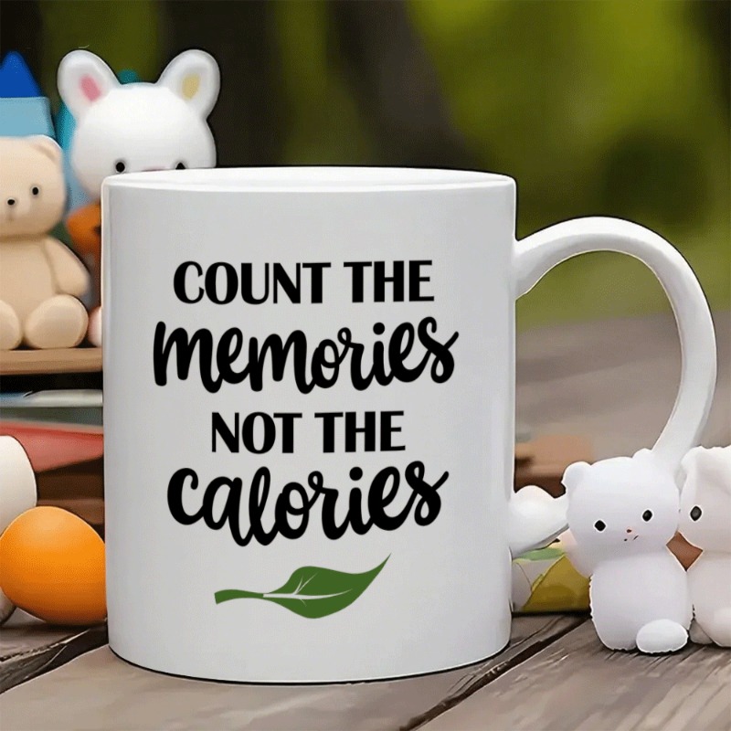 1 Large 11oz White Ceramic Cof - Coffee Tea Weight Loss ulasan dan harga