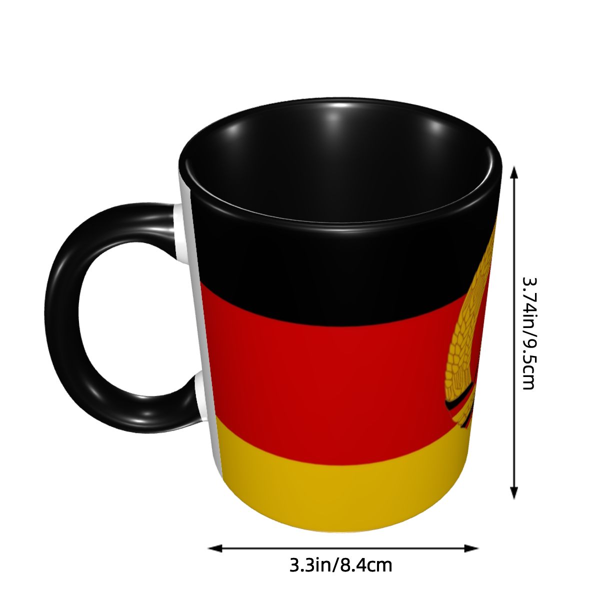 Flag Of East Germany Coffee Mu - Water Tea And Coffee ulasan dan harga