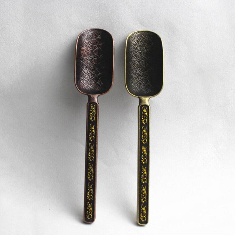 Metal Measuring Shovel Spoon V - Coffee Tea Bean Leaf ulasan dan harga