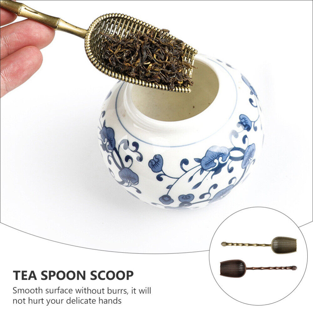 Metal Measuring Shovel Spoon V - Coffee Tea Bean Leaf ulasan dan harga
