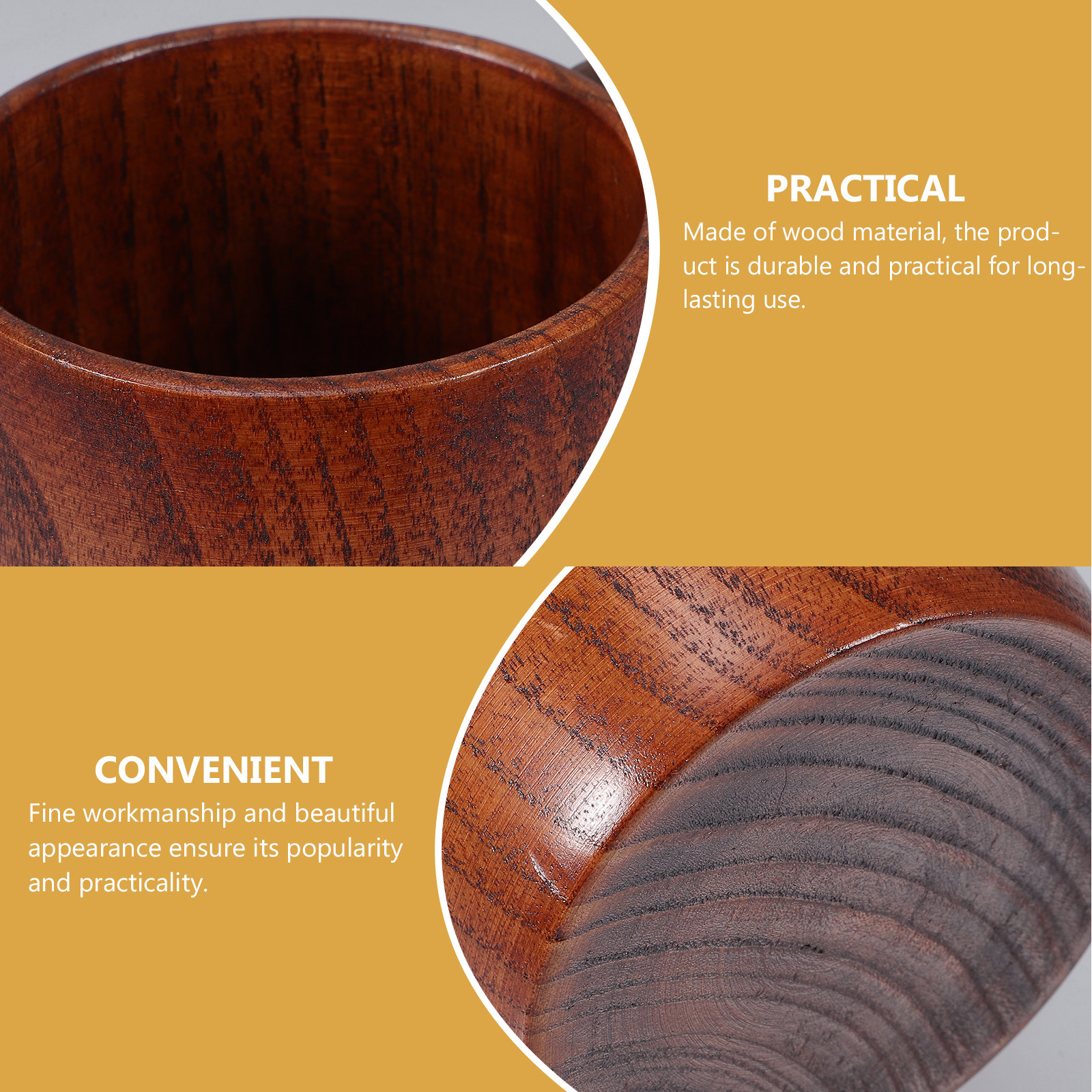 Wooden Beer Coffee Mug Water C - Water Tea And Coffee ulasan dan harga