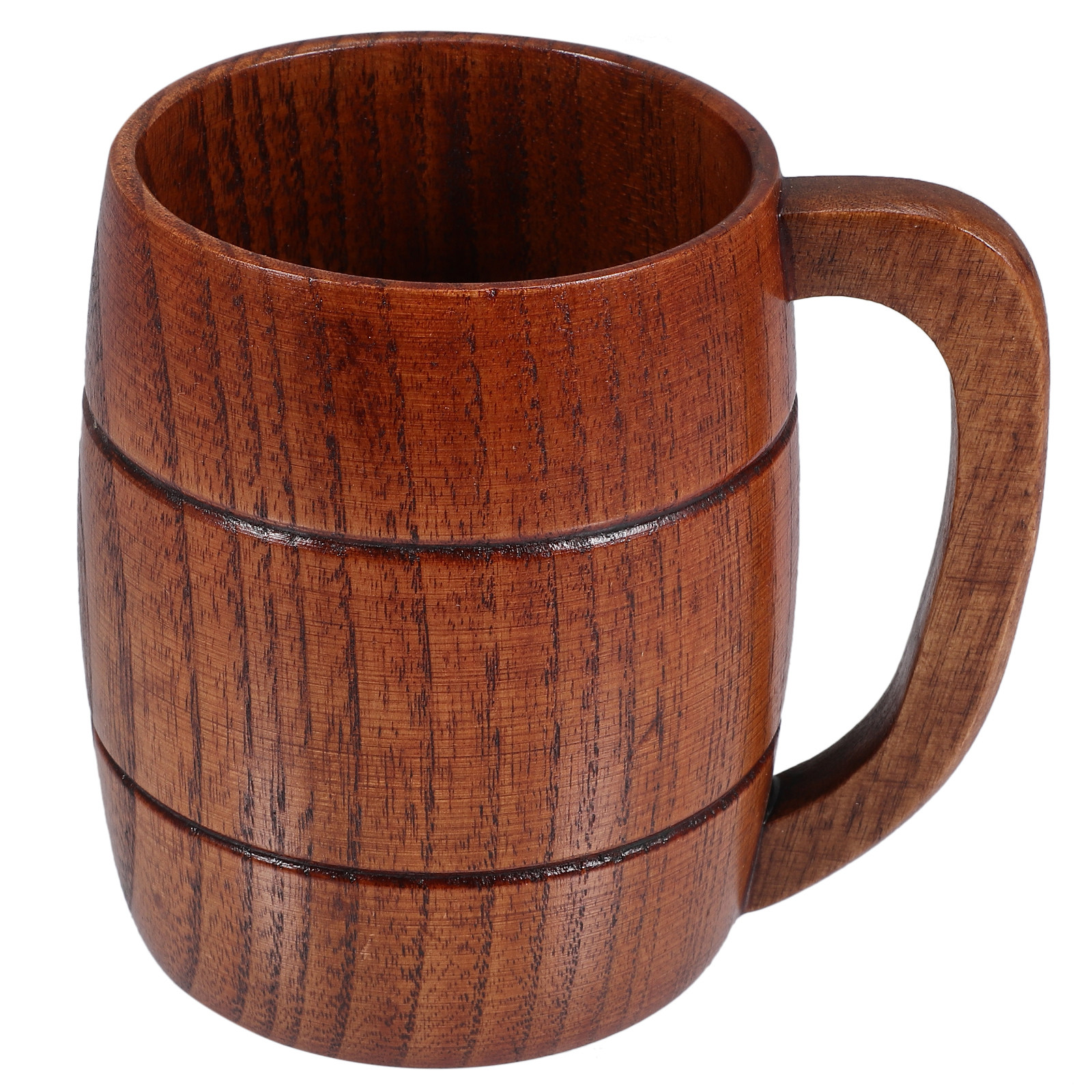 Wooden Beer Coffee Mug Water C - Water Tea And Coffee ulasan dan harga
