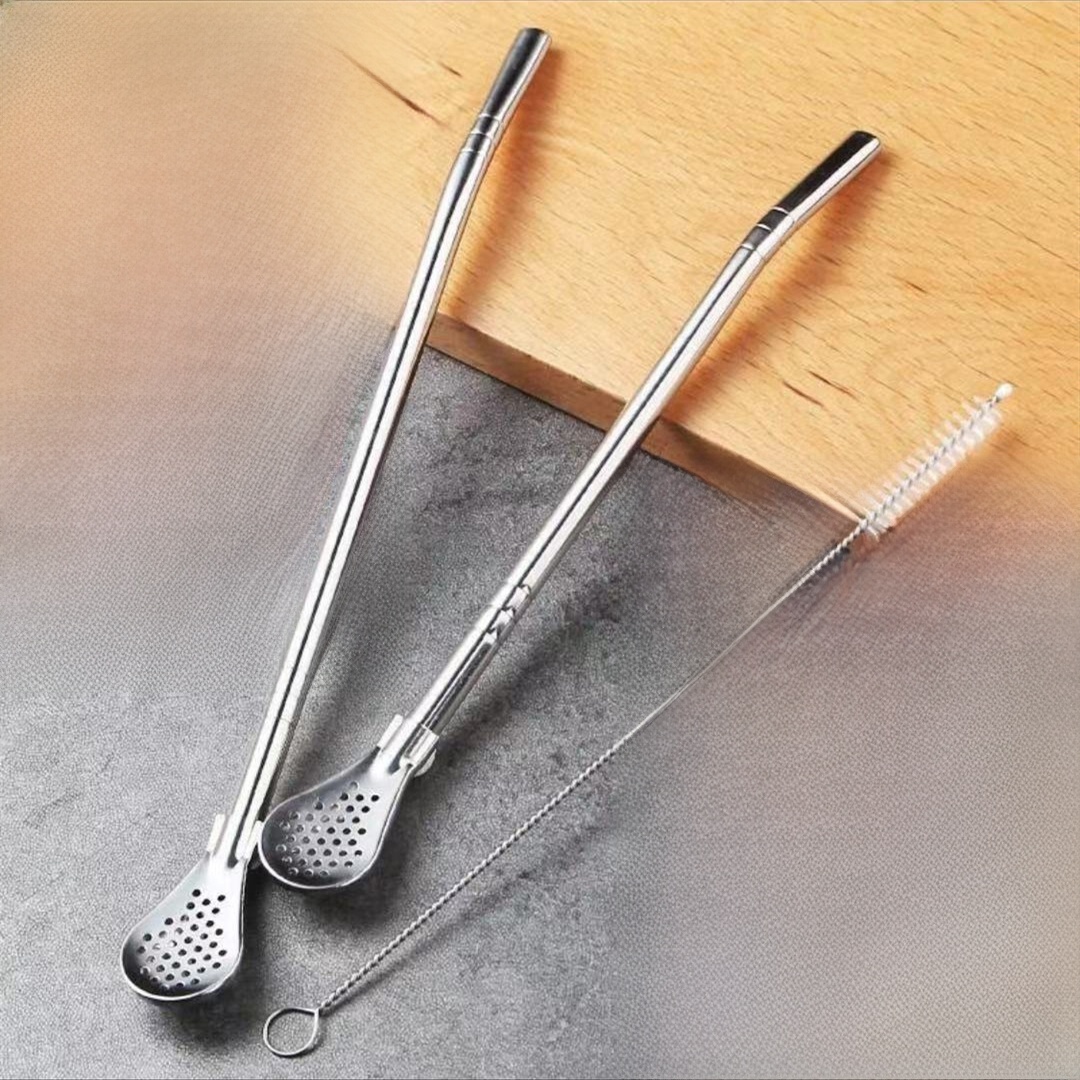 Stainl Steel Extended Spoon Co - Water Tea And Coffee ulasan dan harga