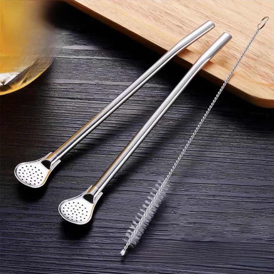 Stainl Steel Extended Spoon Co - Water Tea And Coffee ulasan dan harga