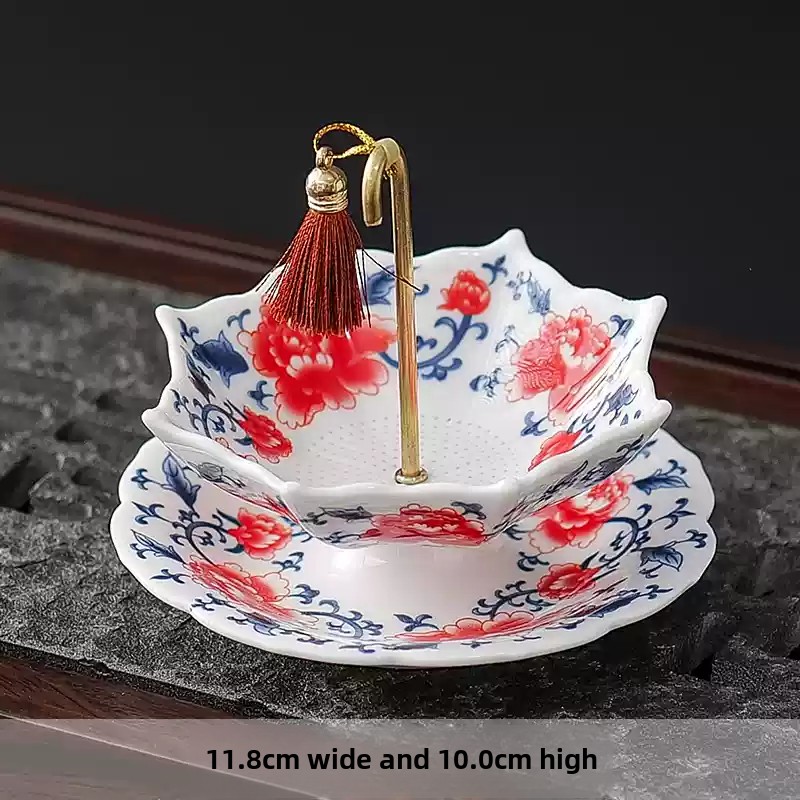 Chinese Blue White Porcelain U - Coffee Leaves Tea ulasan dan harga