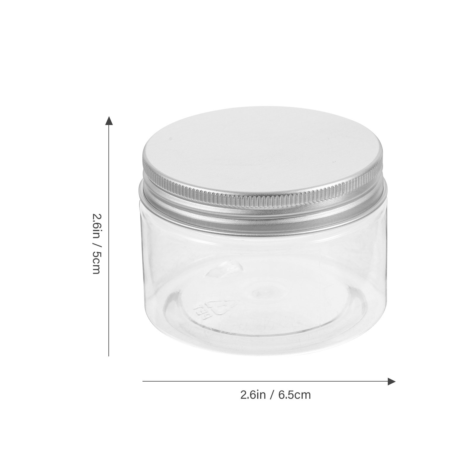 10Pcs Clear Airtight Food Jar  - Coffee Tea Containers ulasan dan harga