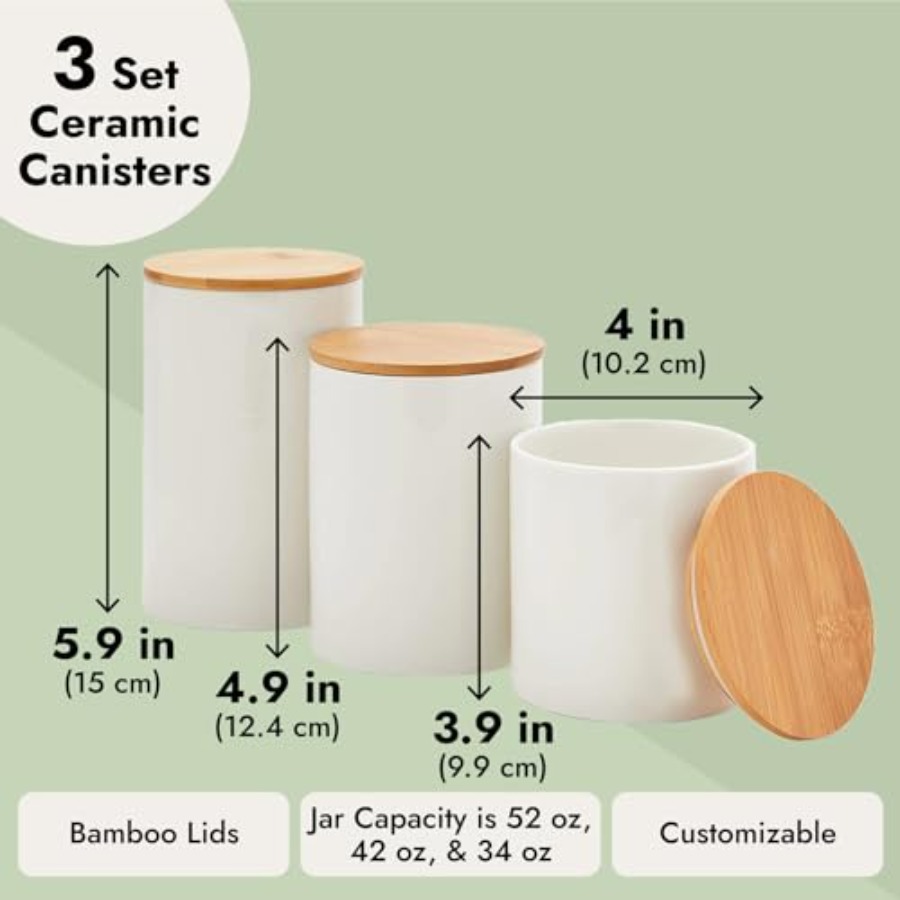 Ceramic Canisters - Coffee Can - Coffee Tea Containers ulasan dan harga