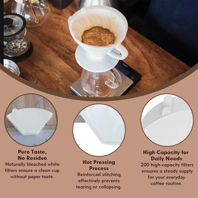 50/100 Pieces Coffee Filter Pa - Coffee Tea Paper Cups ulasan dan harga