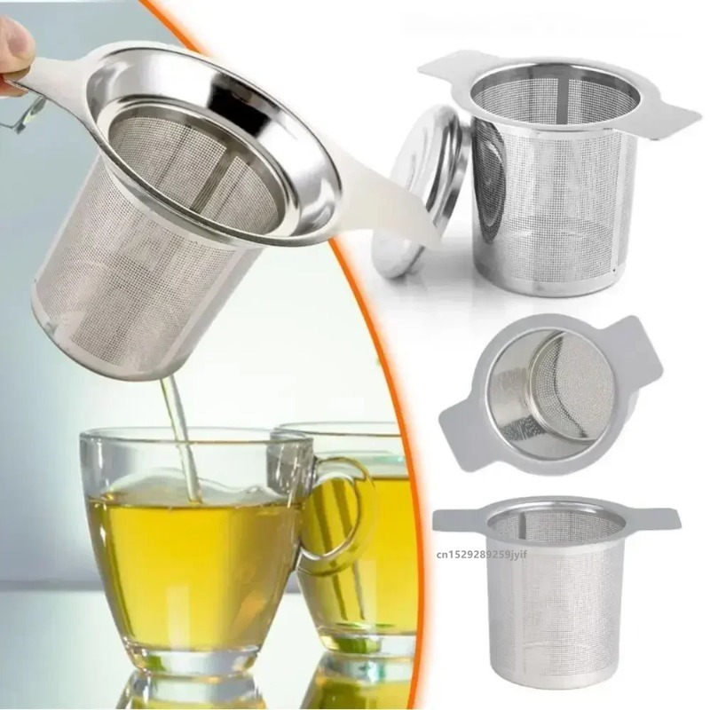 Loose Leaf Tea Infuser Stainle - Coffee Leaves Tea ulasan dan harga